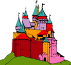 Dibujo Castillo medieval pintado por eladio9