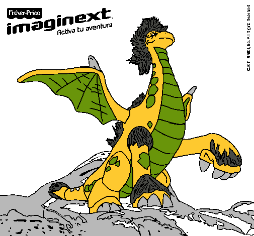 Dibujo Imaginext 9 pintado por anabel2000