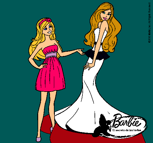 Barbie estrena vestido