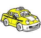 Dibujo Herbie Taxista pintado por marle
