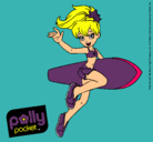 Dibujo Polly Pocket 3 pintado por natillas