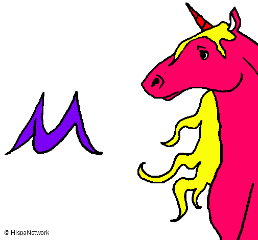 Dibujo Unicornio pintado por agusbolso