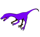 Dibujo Velociraptor II pintado por FERKIN