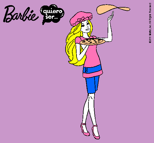 Barbie cocinera