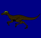 Dibujo Velociraptor pintado por lokyllo