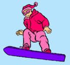 Dibujo Snowboard pintado por SNOWBOARD