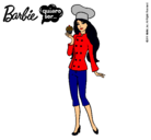 Dibujo Barbie de chef pintado por stephspikit