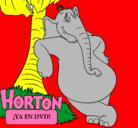 Dibujo Horton pintado por bebebel