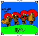 Dibujo Mariachi Owls pintado por lucia123456