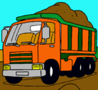 Dibujo Camión de carga pintado por 1111111111m