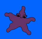 Dibujo Estrella de mar 4 pintado por daniel0000