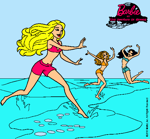 Barbie de regreso a la playa