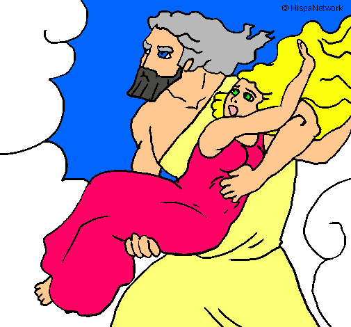 Dibujo El rapto de Perséfone pintado por inmanata