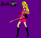 Dibujo Barbie la rockera pintado por olasila232