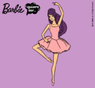 Dibujo Barbie bailarina de ballet pintado por CARLARUBEN