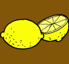 Dibujo limón pintado por 7rf5fg