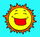 Dibujo Sol sonriendo pintado por Arnerys