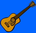 Dibujo Guitarra española II pintado por suka-san