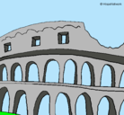 Dibujo Coliseo pintado por JOSUNEALCALA