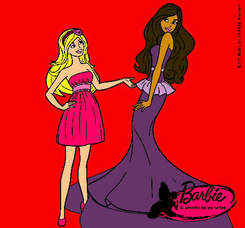 Barbie estrena vestido