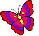 Dibujo Mariposa pintado por campanita