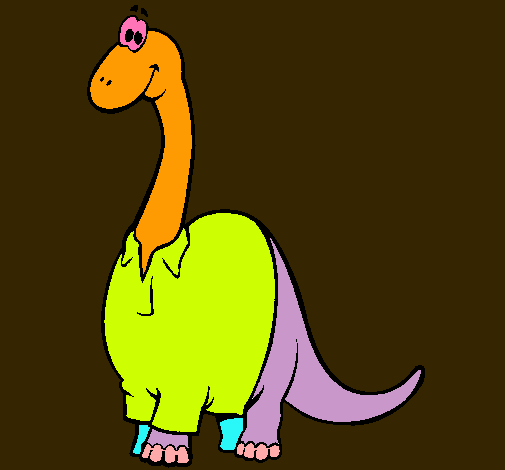 Diplodocus con camisa