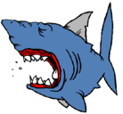 Dibujo Tiburón pintado por isaaz