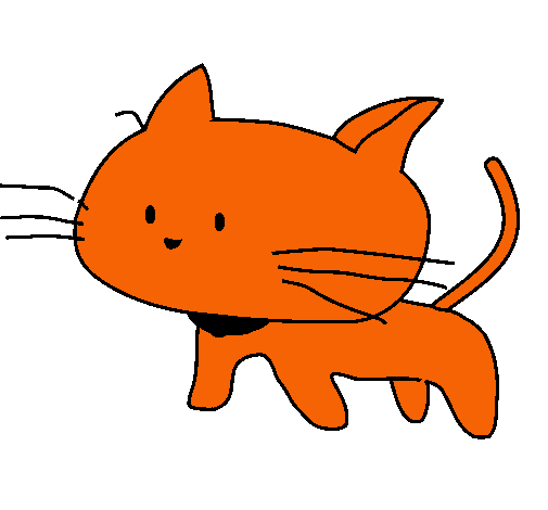 Dibujo Cría de gato pintado por agusbolso