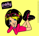 Dibujo Polly Pocket 13 pintado por hala