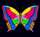 Dibujo Mariposa pintado por Ecko