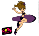 Dibujo Polly Pocket 3 pintado por Marta-VH