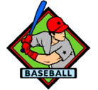 Dibujo Logo de béisbol pintado por osvi