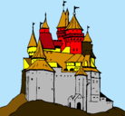 Dibujo Castillo medieval pintado por Castillo