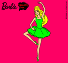 Dibujo Barbie bailarina de ballet pintado por Suhaila