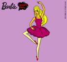 Dibujo Barbie bailarina de ballet pintado por fashonitas
