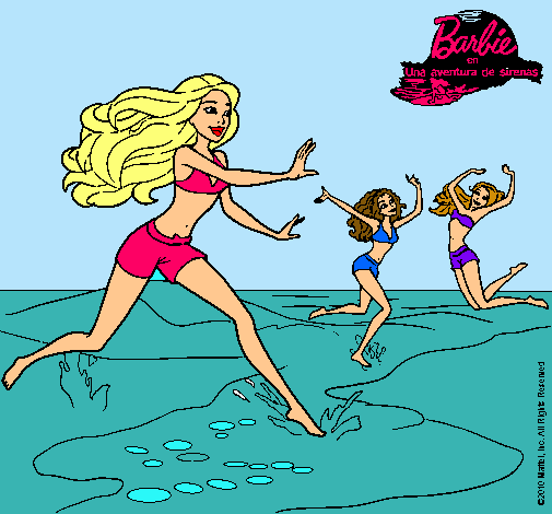 Barbie de regreso a la playa