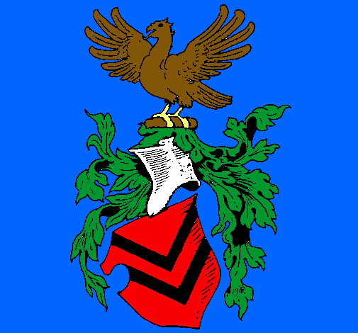 Escudo de armas y aguila 