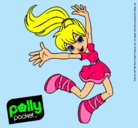 Dibujo Polly Pocket 10 pintado por florecilla