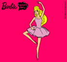 Dibujo Barbie bailarina de ballet pintado por kkhyjhki