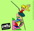 Dibujo Polly Pocket 6 pintado por CESCHI