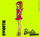 Dibujo Barbie Fashionista 6 pintado por susan2