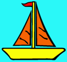 Dibujo Barco velero pintado por kaleb