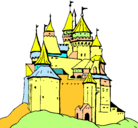 Dibujo Castillo medieval pintado por nando003