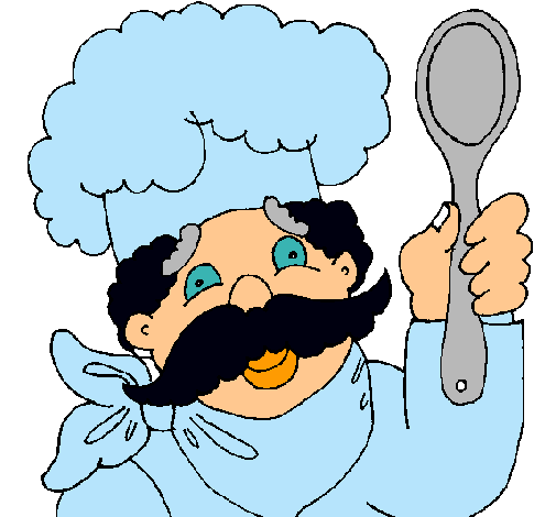 Chef con bigote