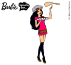 Dibujo Barbie cocinera pintado por stephspikit