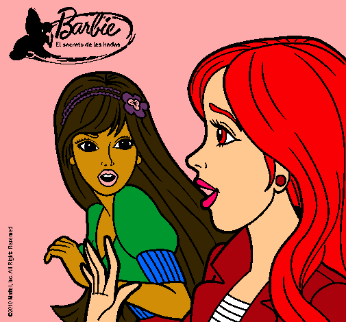 Barbie sorprendida