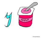 Dibujo Yogur pintado por memenaro