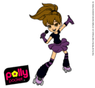 Dibujo Polly Pocket 2 pintado por Marta-VH