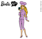Dibujo Barbie de chef pintado por dani