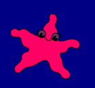 Dibujo Estrella de mar 4 pintado por sigrit